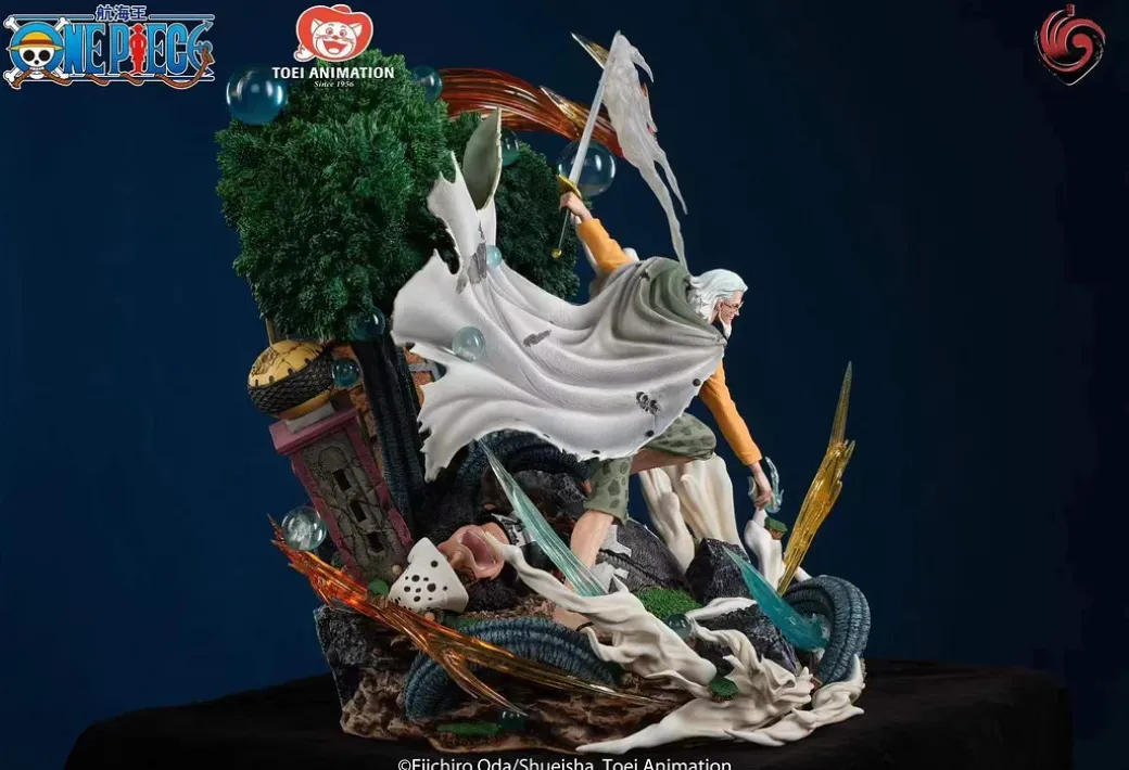 1/6 Scale Licensed Silvers Rayleigh - ONE PIECE Resin Statue - WuJi Studios