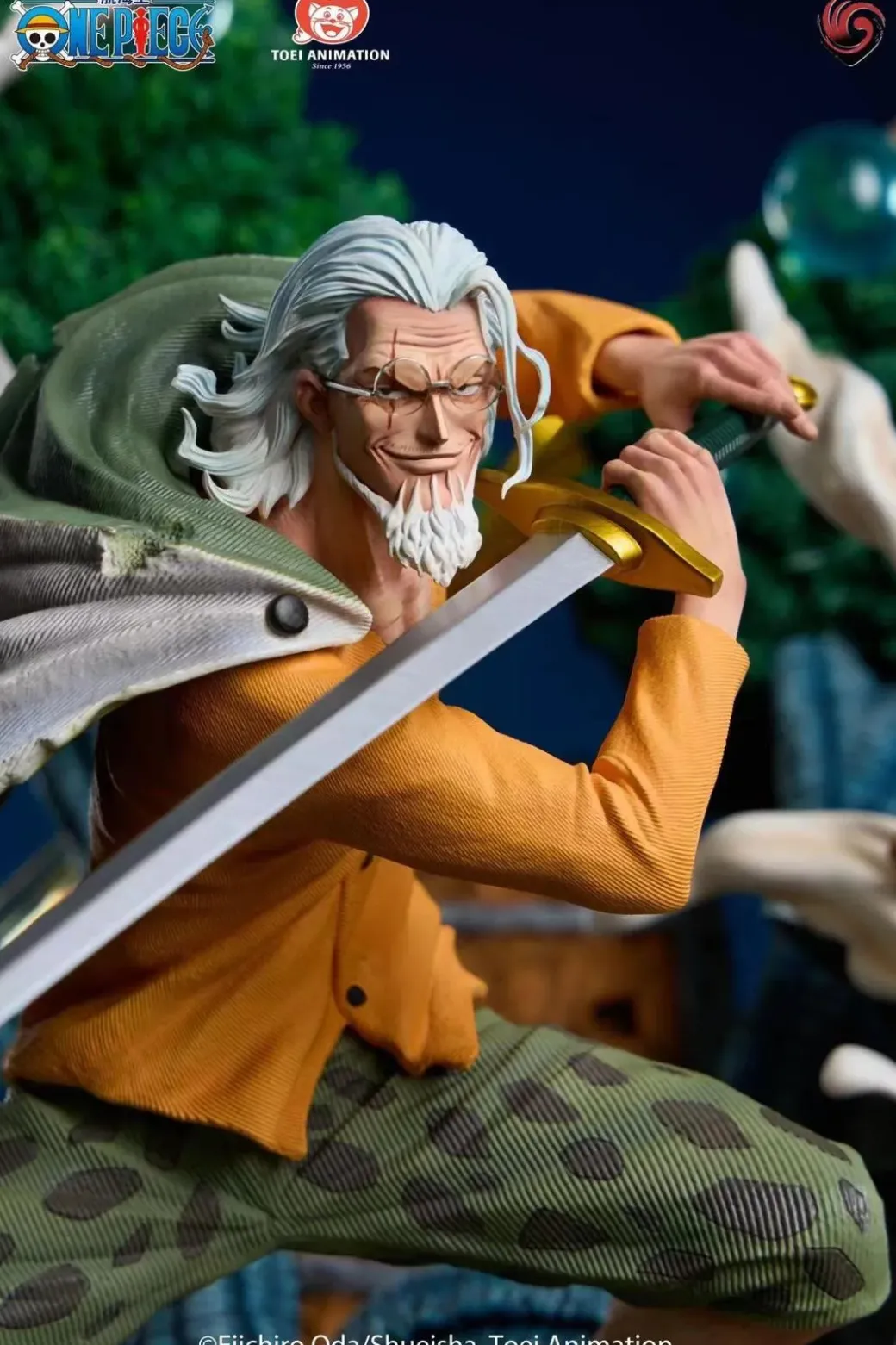 1/6 Scale Licensed Silvers Rayleigh - ONE PIECE Resin Statue - WuJi Studios