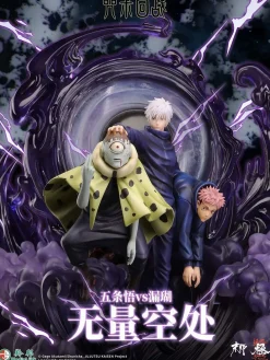 1/6 Scale Licensed Unlimited Void Satoru Gojo VS Jogo with LED - Jujutsu Kaisen Resin Statue - MoNaHunRan Studio