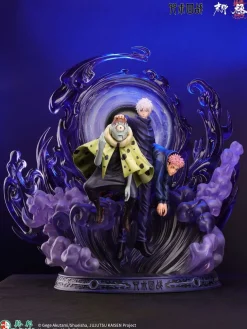 1/6 Scale Licensed Unlimited Void Satoru Gojo VS Jogo with LED - Jujutsu Kaisen Resin Statue - MoNaHunRan Studio