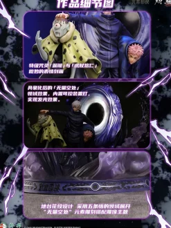1/6 Scale Licensed Unlimited Void Satoru Gojo VS Jogo with LED - Jujutsu Kaisen Resin Statue - MoNaHunRan Studio