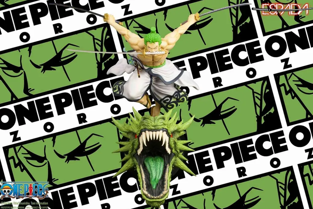 1/8 Scale Licensed Wano Country Santoryu Roronoa Zoro - ONE PIECE Resin Statue - Espada Art Studios