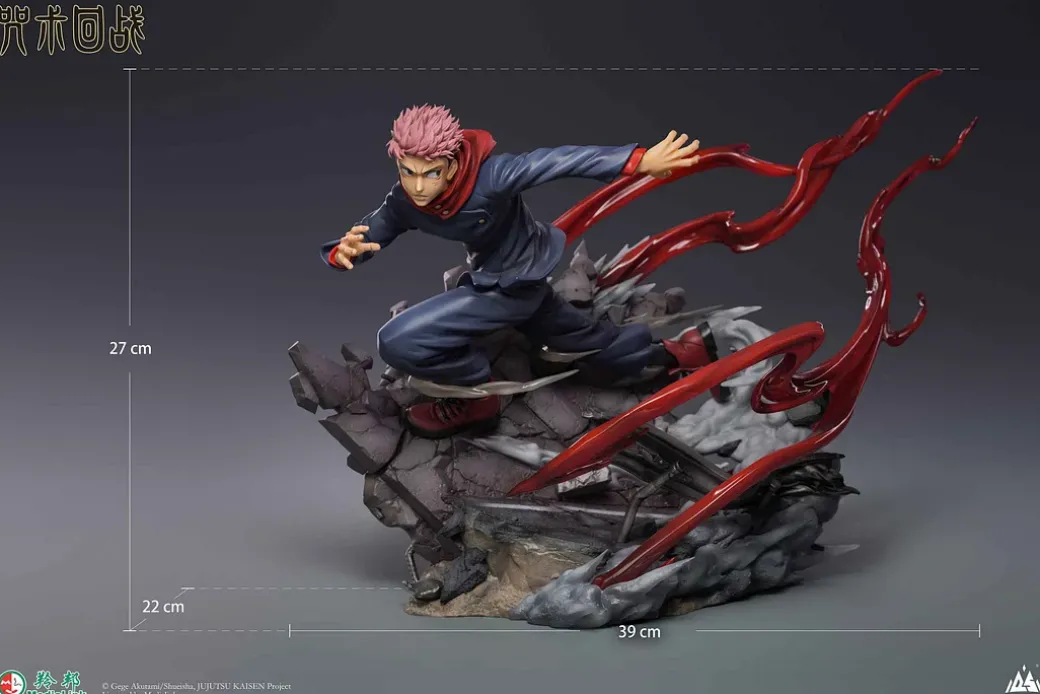 1/6 Scale Licensed Yuji Itadori - Jujutsu Kaisen Resin Statue - Queen Studios