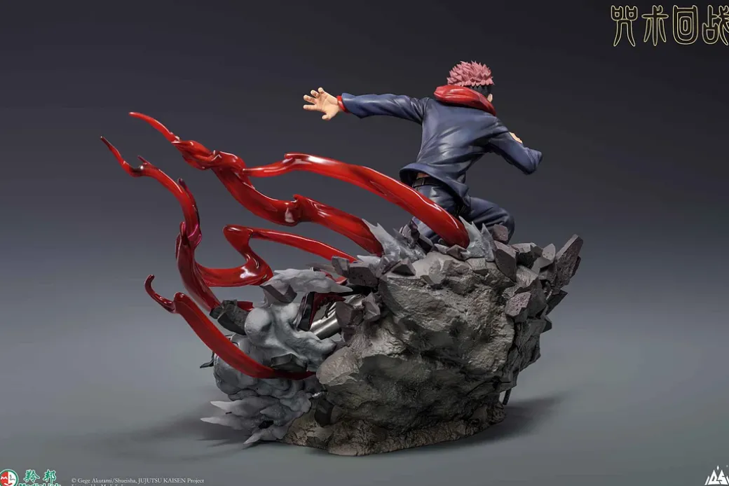 1/6 Scale Licensed Yuji Itadori - Jujutsu Kaisen Resin Statue - Queen Studios