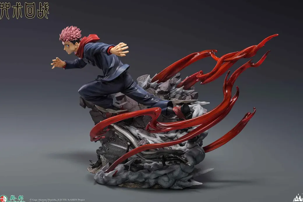 1/6 Scale Licensed Yuji Itadori - Jujutsu Kaisen Resin Statue - Queen Studios