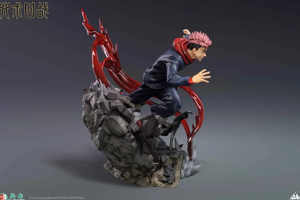 1/6 Scale Licensed Yuji Itadori - Jujutsu Kaisen Resin Statue - Queen Studios