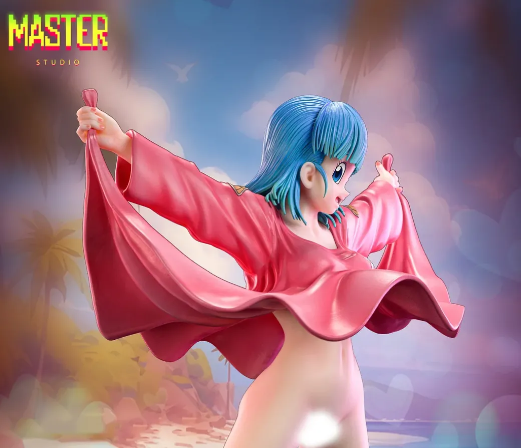 1/6 Scale Lifting Skirt Bulma - Dragon Ball Resin Statue - master Studio