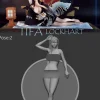 1/4 Scale Lockhart Tifa with LED - (FF7) Final Fantasy VII Resin Statue - Anonymous Studios