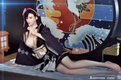 1/4 Scale Lockhart Tifa with LED - (FF7) Final Fantasy VII Resin Statue - Anonymous Studios