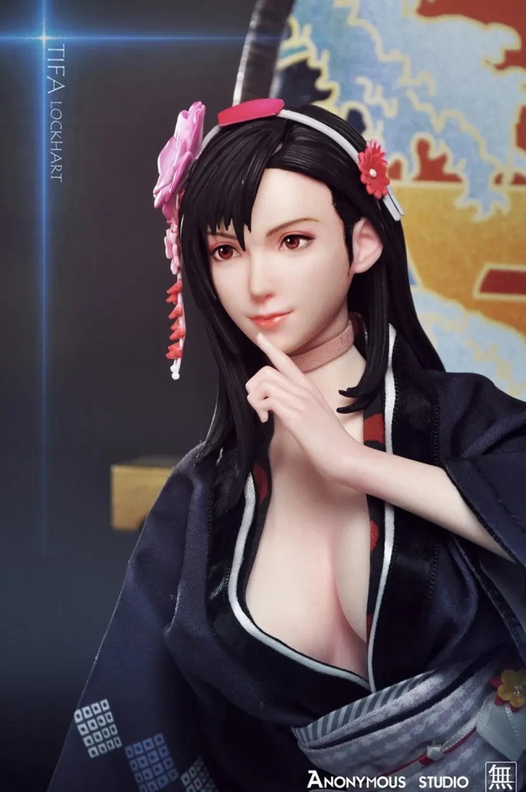 1/4 Scale Lockhart Tifa with LED - (FF7) Final Fantasy VII Resin Statue - Anonymous Studios