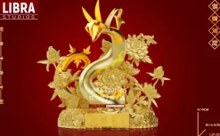 1/10 Scale Lucky Wealth Serperior - Pokemon Resin Statue - LIBRA Studios