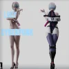 1/6 Scale Lucyna Kushinada - Cyberpunk: Edgerunners Resin Statue - Anonymous Studios