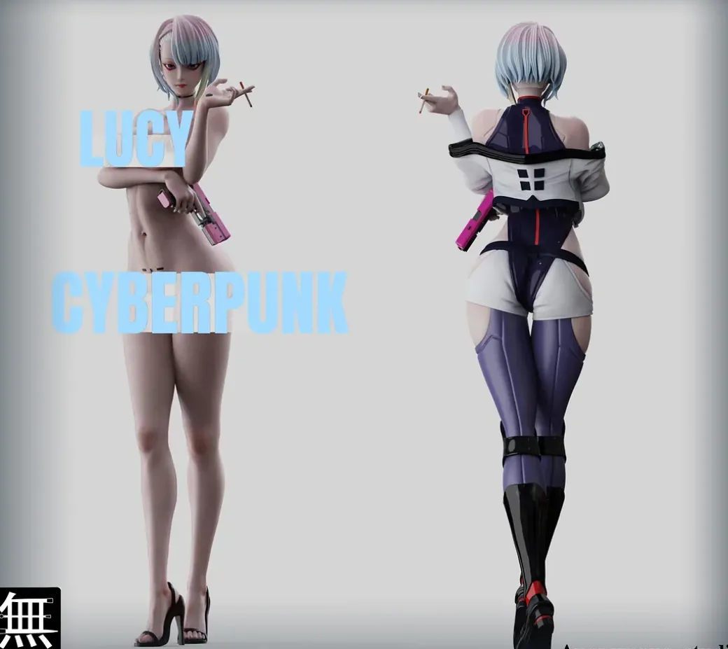 1/6 Scale Lucyna Kushinada - Cyberpunk: Edgerunners Resin Statue - Anonymous Studios