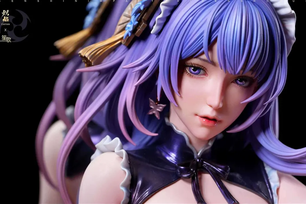 1/4 Scale Maid Ver. Raiden Shogun - Genshin Impact Resin Statue - ChiYan Studio