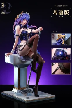 1/4 Scale Maid Ver. Raiden Shogun - Genshin Impact Resin Statue - ChiYan Studio