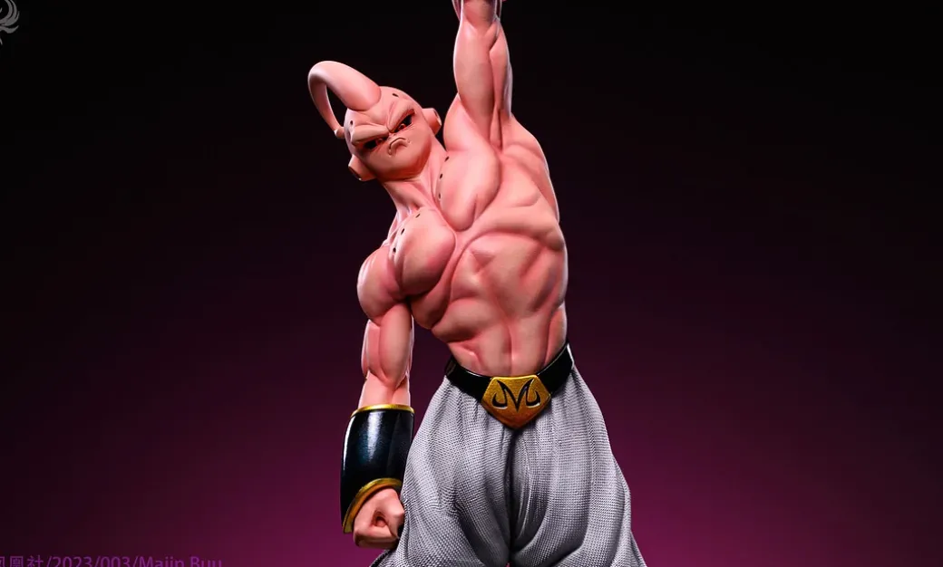 1/6 Scale Majin Buu with LED - Dragon Ball Resin Statue - The Order Of The Phoenix Studios