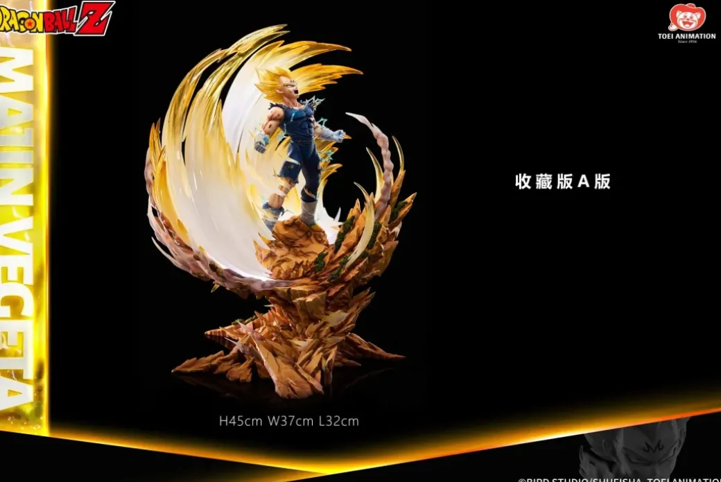 1/6 Scale Majin Vegeta with LED - Dragon Ball Z Official Statue - TOEI Animation