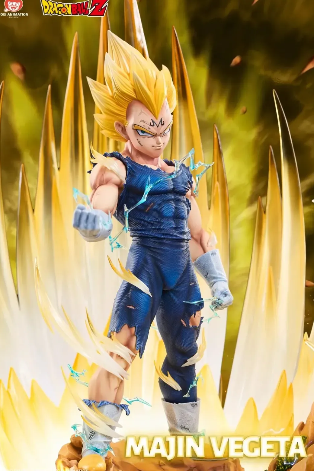 1/6 Scale Majin Vegeta with LED - Dragon Ball Z Official Statue - TOEI Animation