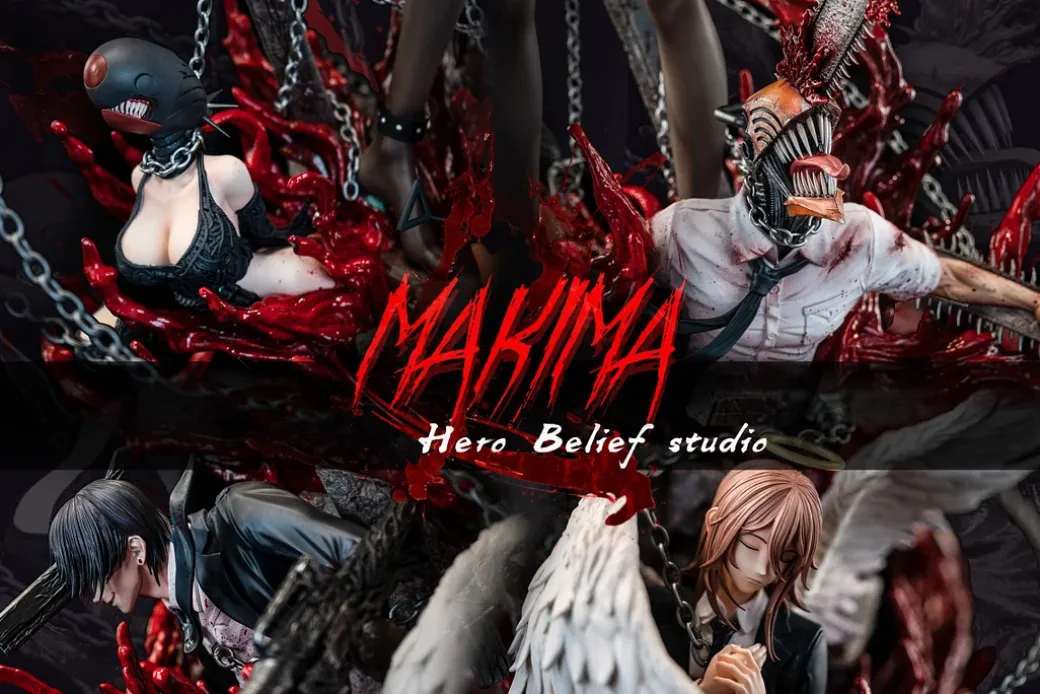 1/4 Scale Makima - Chainsaw Man Resin Statue - Hero Belief Studios