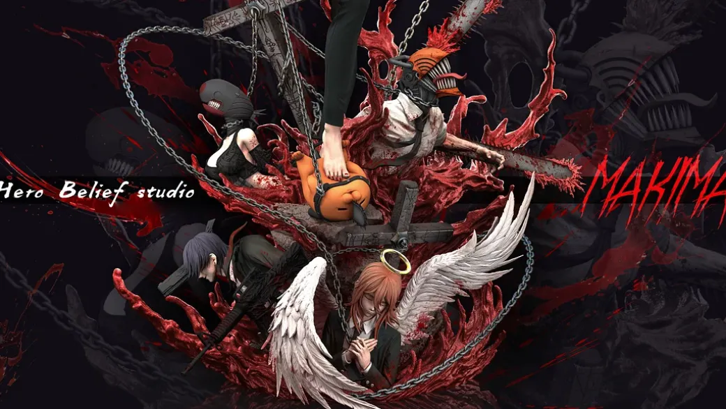 1/4 Scale Makima - Chainsaw Man Resin Statue - Hero Belief Studios