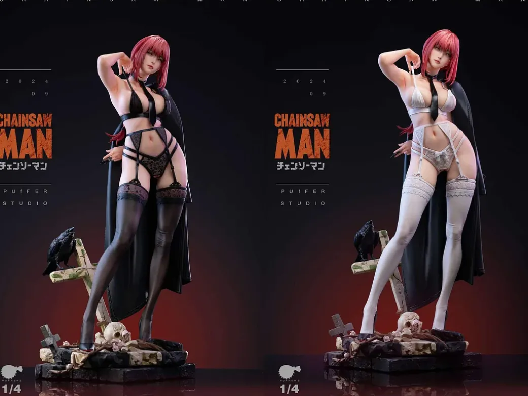 1/4 Scale Makima - Chainsaw Man Resin Statue - Puffer Studio