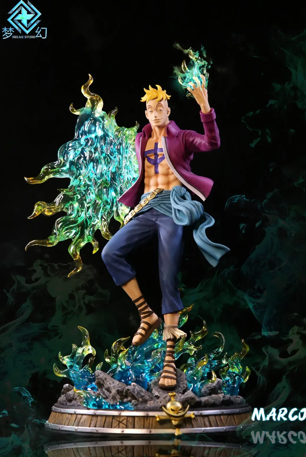 1/5 Scale Marco With Led - ONE PIECE Resin Statue - Dream Studios