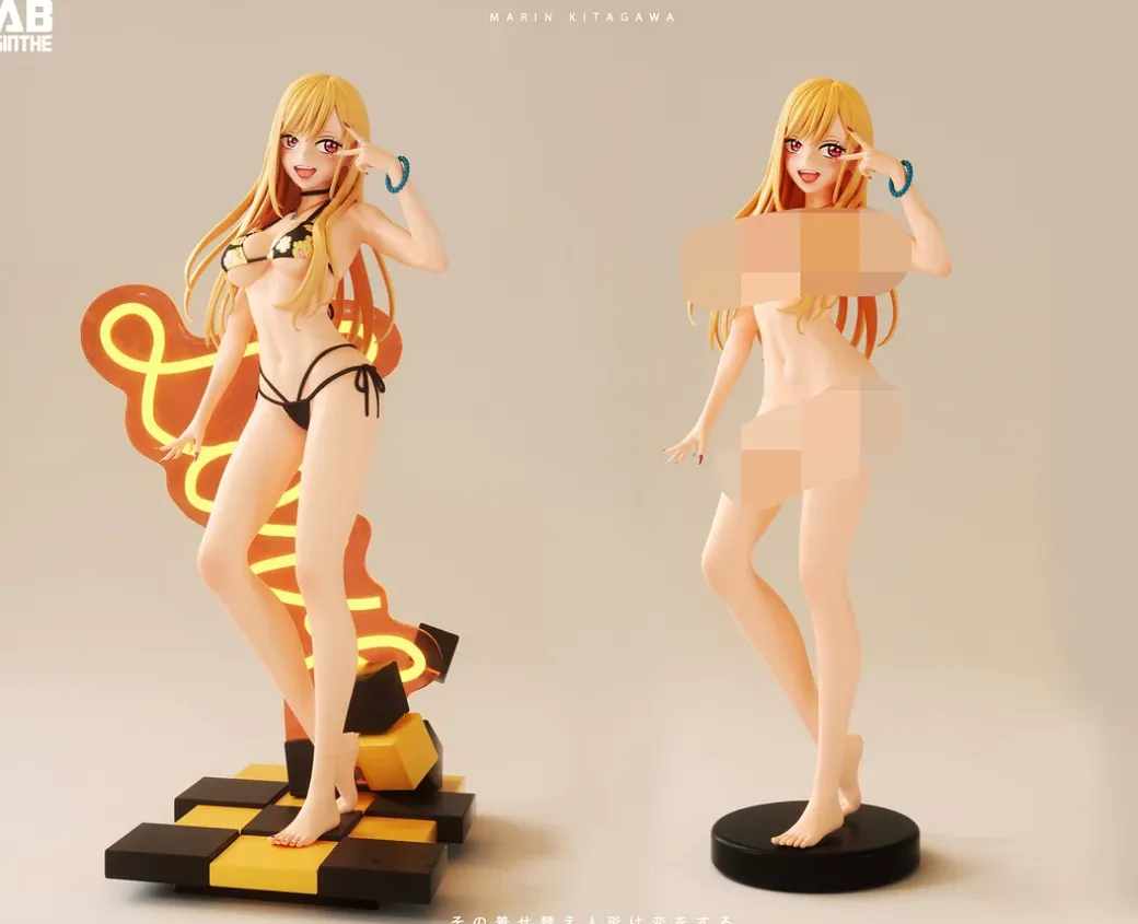 1/6 Scale Marin Kitagawa with LED - My Dress-Up Darling Statue - ABsinthe Studios