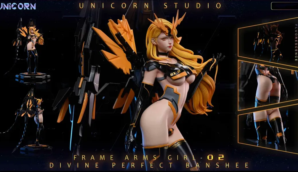 1/6 Scale Mecha Girl 1.0 - Original Design Resin Statue - Unicorn Studios