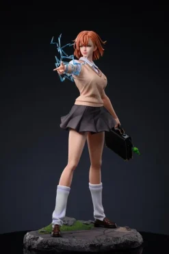 1/4 Scale Misaka Mikoto - A Certain Scientific Railgun Resin Statue - Beast Studio
