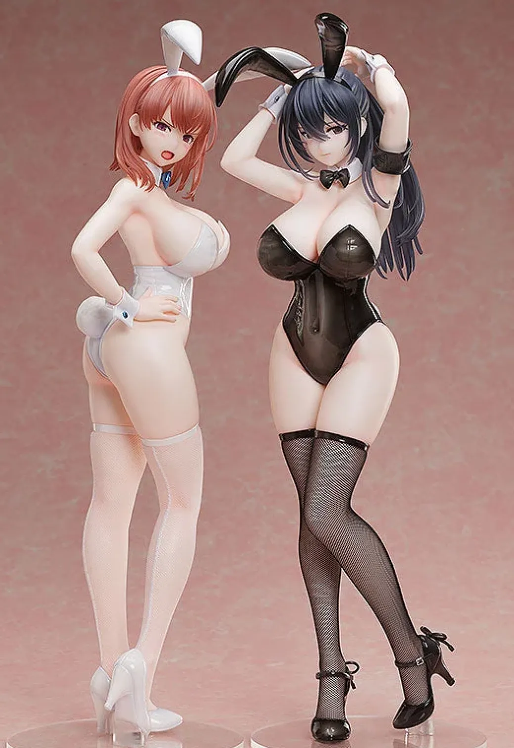 1/4 Scale Monochrome Bunny Girl Ver. Aoi - Original Design Official Statue - FREEing