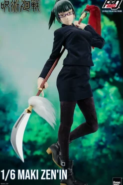 1/6 Scale Movable FigZero Series Maki Zenin - Jujutsu Kaisen Official Statue - THREEZERO