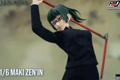1/6 Scale Movable FigZero Series Maki Zenin - Jujutsu Kaisen Official Statue - THREEZERO