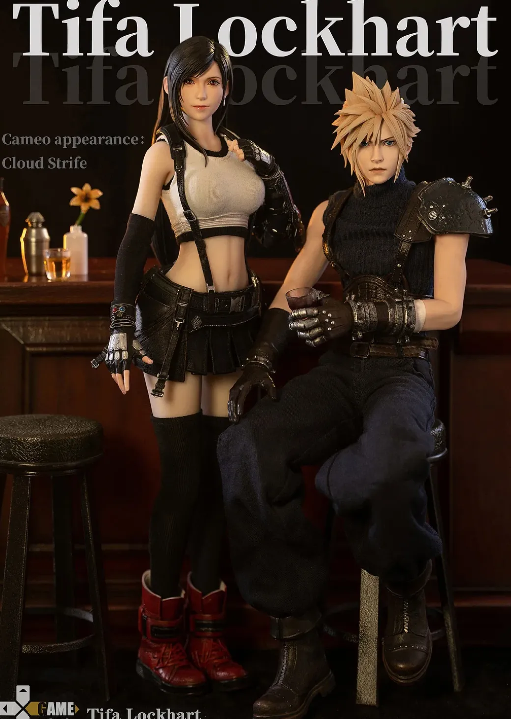 1/6 Scale Movable Tifa Lockhart - (FF7) Final Fantasy VII Resin Statue - GAMETOYS