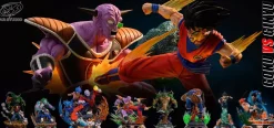 1/6 Scale Namek Series Son Goku VS Captain Ginyu with LED - Dragon Ball Resin Statue - AR Studios