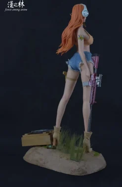 1/4 Scale Nami with Assault Rifle - ONE PIECE Resin Statue - MZL Studios