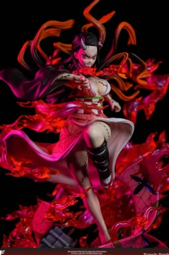 1/6 Scale Nezuko Kamado with LED - Demon Slayer: Kimetsu No Yaiba Resin Statue - FIT Studio