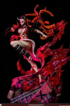 1/6 Scale Nezuko Kamado with LED - Demon Slayer: Kimetsu No Yaiba Resin Statue - FIT Studio