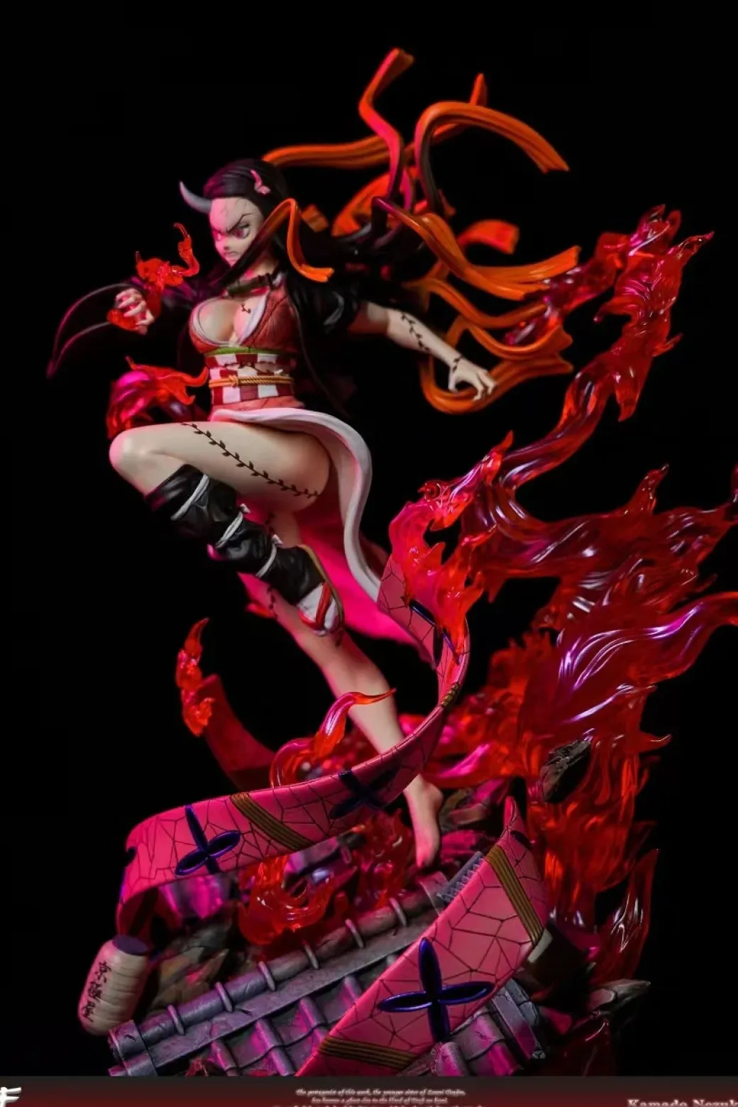 1/6 Scale Nezuko Kamado with LED - Demon Slayer: Kimetsu No Yaiba Resin Statue - FIT Studio