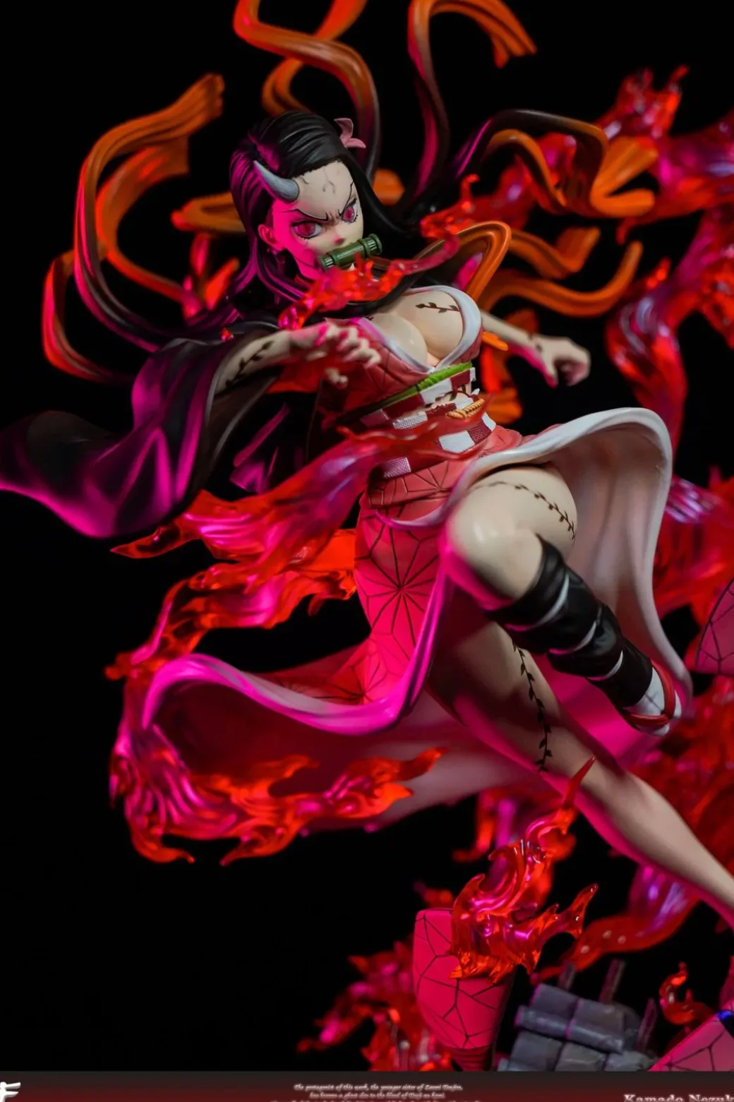 1/6 Scale Nezuko Kamado with LED - Demon Slayer: Kimetsu No Yaiba Resin Statue - FIT Studio