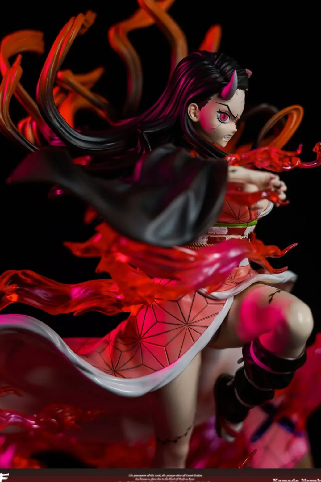 1/6 Scale Nezuko Kamado with LED - Demon Slayer: Kimetsu No Yaiba Resin Statue - FIT Studio