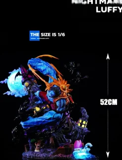 1/6 Scale Nightmare Monkey D. Luffy with LED - ONE PIECE Resin Statue - Zero Workshop Studio