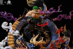 1/6 Scale Nika Luffy & Onigashima Roronoa Zoro - ONE PIECE Resin Statue - Black Gold Studios