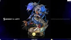 1/6 Scale Nika Monkey D. Luffy vs Full Beast Form Kaidou with LED - ONE PIECE Resin Statue - ZZDD Studios