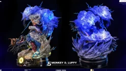1/6 Scale Nika Monkey D. Luffy vs Full Beast Form Kaidou with LED - ONE PIECE Resin Statue - ZZDD Studios