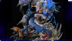 1/6 Scale Nika Monkey D. Luffy vs Full Beast Form Kaidou with LED - ONE PIECE Resin Statue - ZZDD Studios