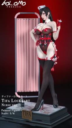 1/4 Scale Nurse Ver. Tifa Lockheart - (FF7) Final Fantasy VII Resin Statue - Bolomo Studio