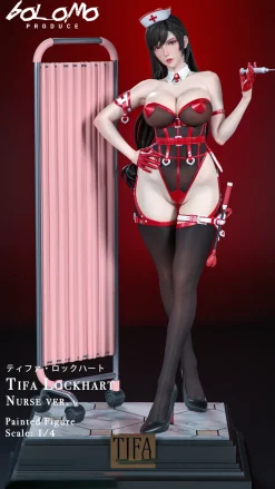 1/4 Scale Nurse Ver. Tifa Lockheart - (FF7) Final Fantasy VII Resin Statue - Bolomo Studio