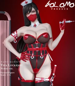 1/4 Scale Nurse Ver. Tifa Lockheart - (FF7) Final Fantasy VII Resin Statue - Bolomo Studio