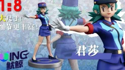 1/8 Scale Officer Jenny & Brock & Misty - Pokemon Statue - UING Studios