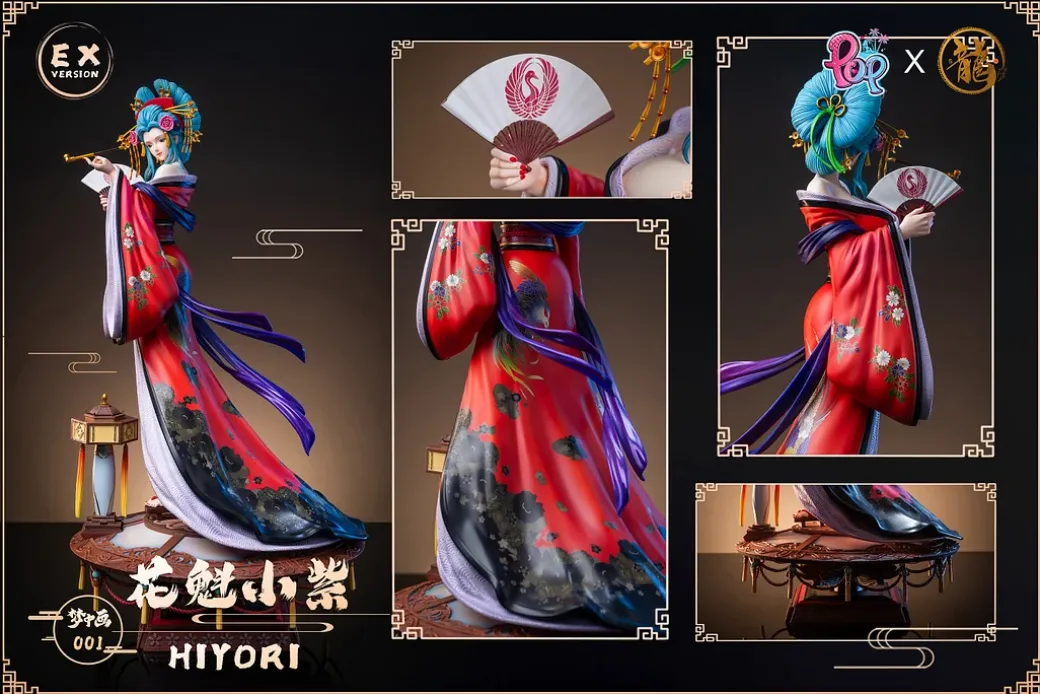 1/6 Scale Oiran Yamato & Kozuki Hiyori with LED - ONE PIECE Resin Statue - Dragon Studios